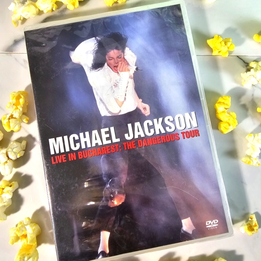 Michael Jackson Live in Bucharest: Dangerous Tour DVD.